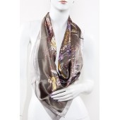 Fashion Square Silky Scarf 13 90x90cm